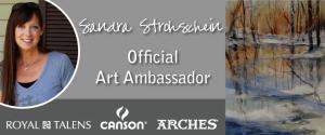 Sandra L Strohschein Named Ambassador For Rembrandt And Canson